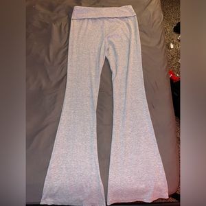 Grey low rised sweats